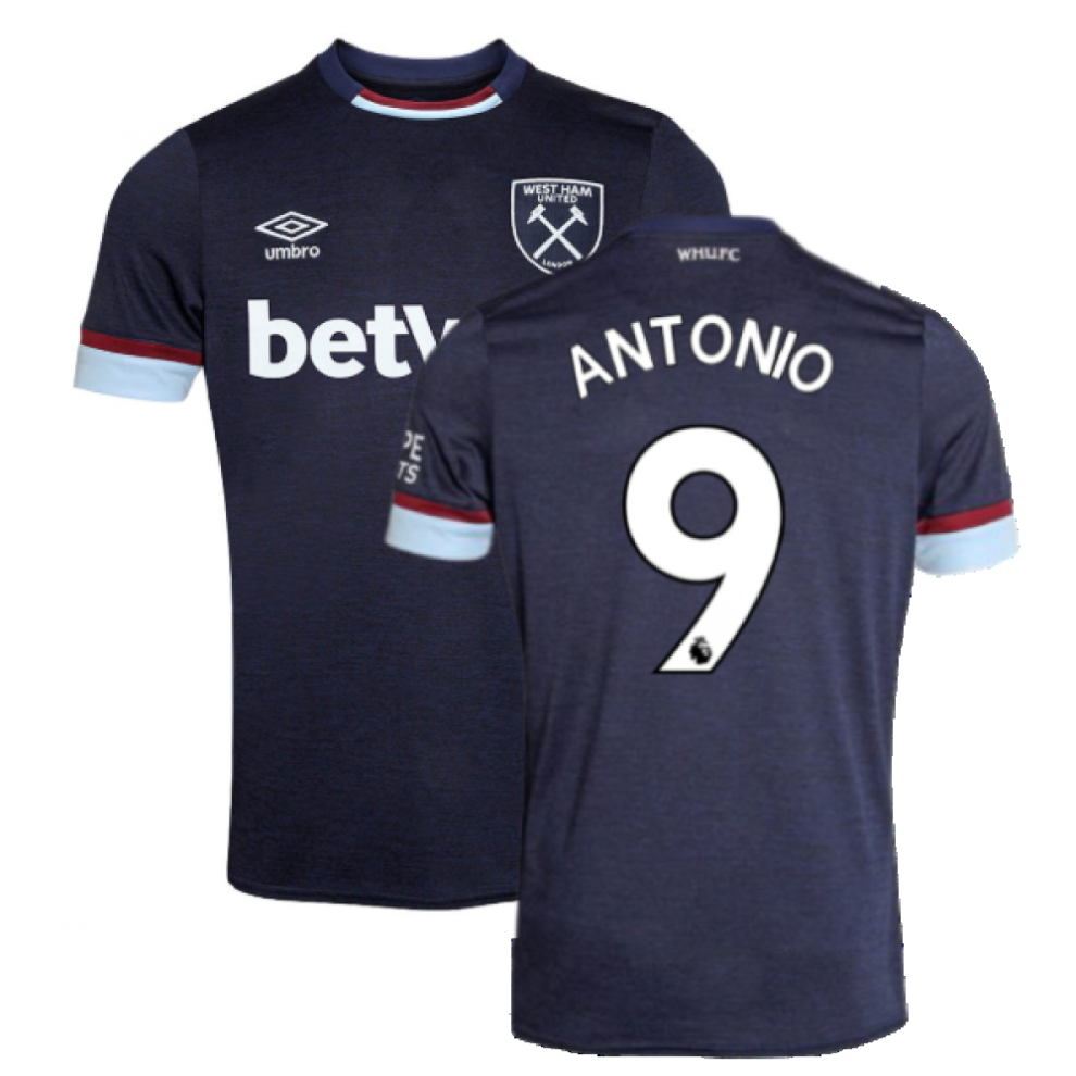 (M) 2021-2022 West Ham Third Shirt (ANTONIO 9)