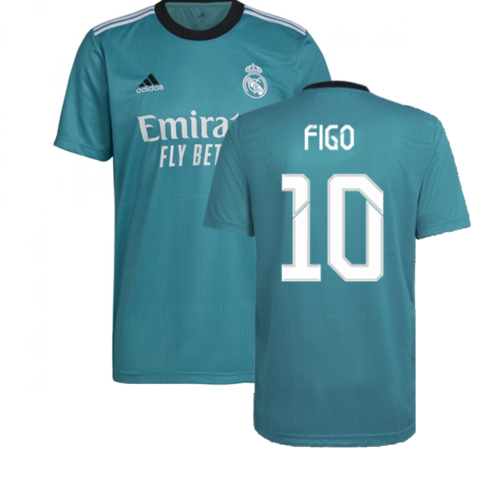 (XL) Real Madrid 2021-2022 Third Shirt (FIGO 10)