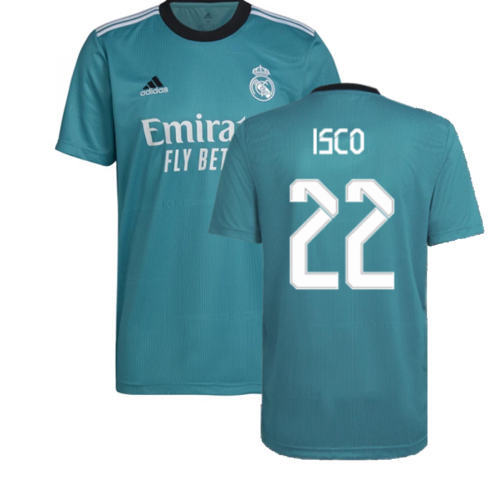 (XL) Real Madrid 2021-2022 Third Shirt (ISCO 22)