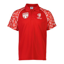 (XL) Rugby World Cup 2023 Wales Polo - Red