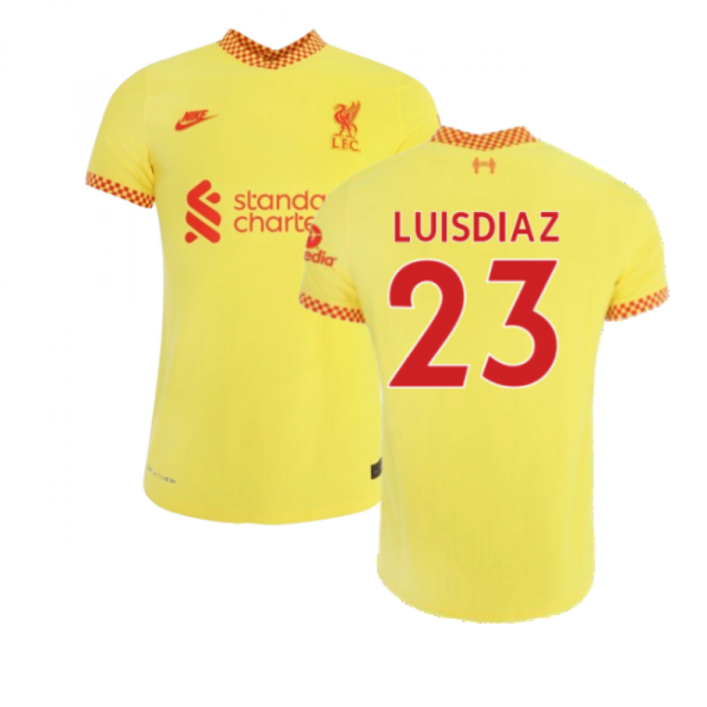 (M) Liverpool 2021-2022 3rd Shirt (LUIS DIAZ 23)