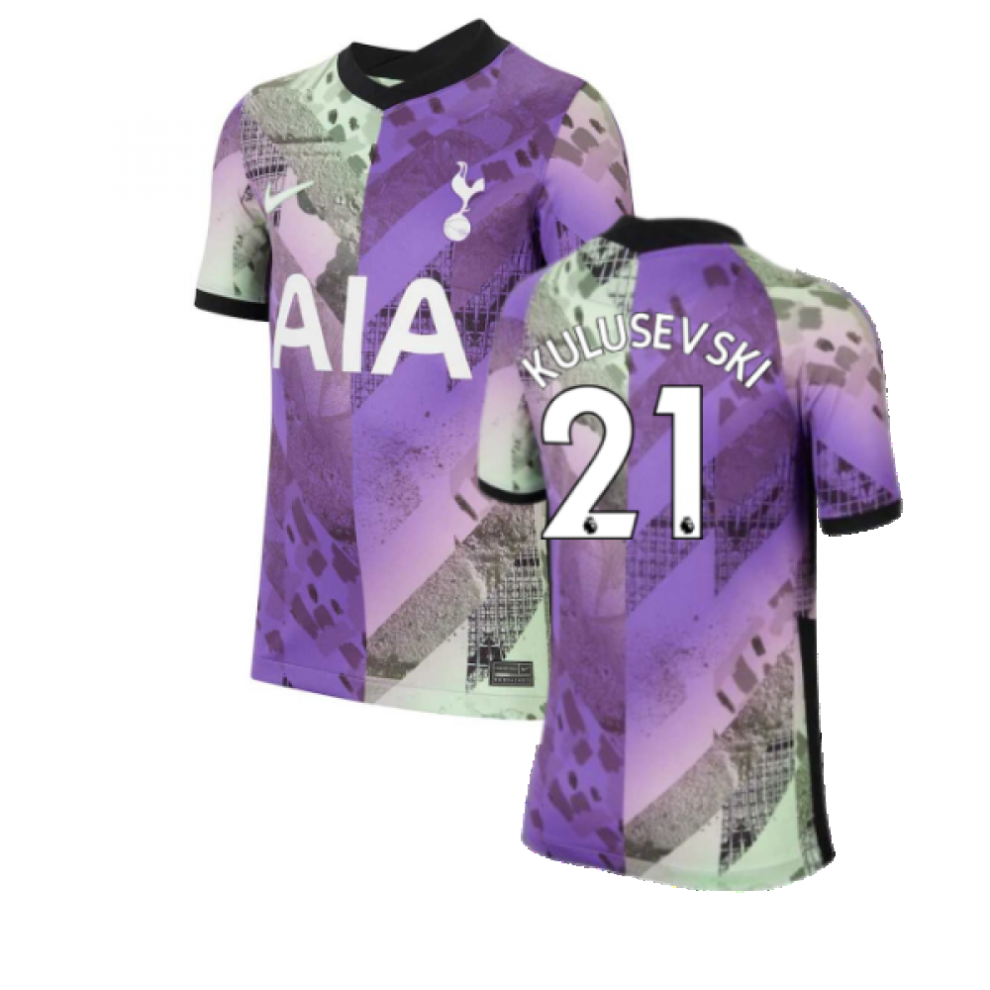 (LB) Tottenham 2021-2022 3rd Shirt (Kids) (KULUSEVSKI 21)