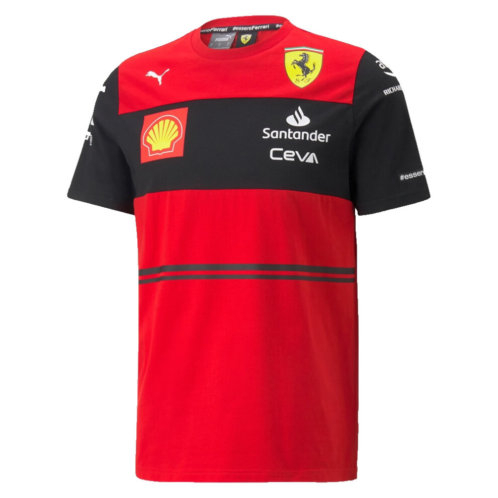 Puma (Xl) 2022 Ferrari Team Tee (Red) Red