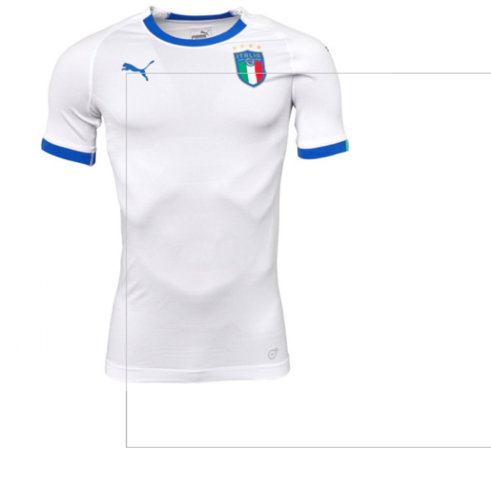 New Puma (Xxl) 2018-2019 Italy Away Evokit Away Shirt (R.baggio 10) 75226602-241149