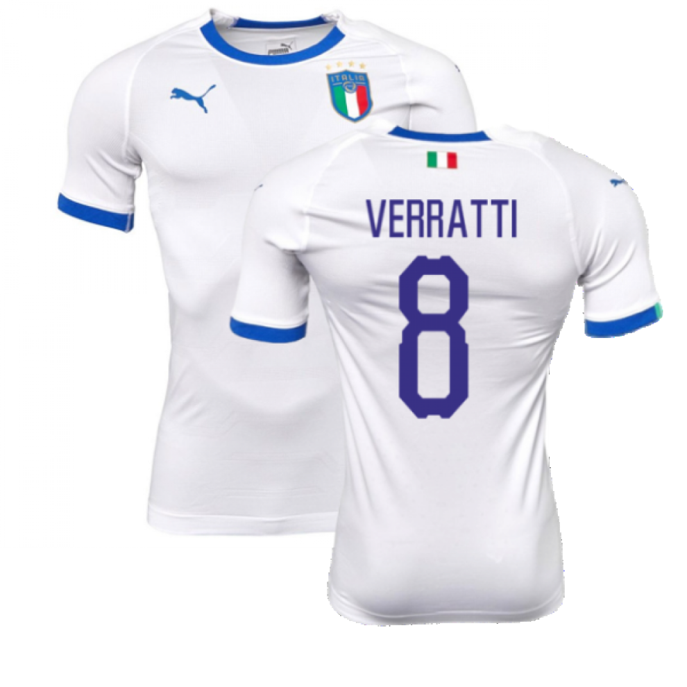 Puma (Xxl) 2018-2019 Italy Away Evokit Away Shirt (Verratti 8)