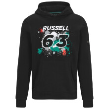 (XL) 2022 Mercedes George Russell #63 Hoodie (Black)