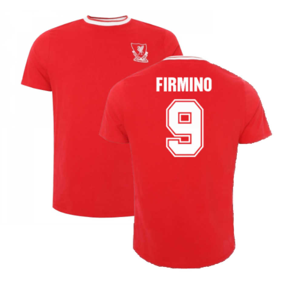 (S) Liverpool Heritage 1989 Red Home Tee (FIRMINO 9)