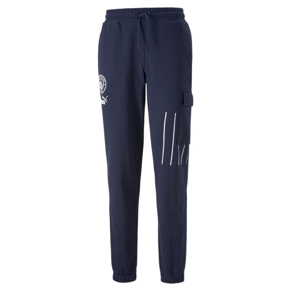 (XL) 2022-2023 Man City FtblCulture Cargo Pant (Peacot)