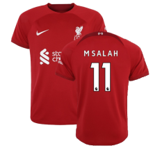 (XS) 2022-2023 Liverpool Home Shirt (M SALAH 11)