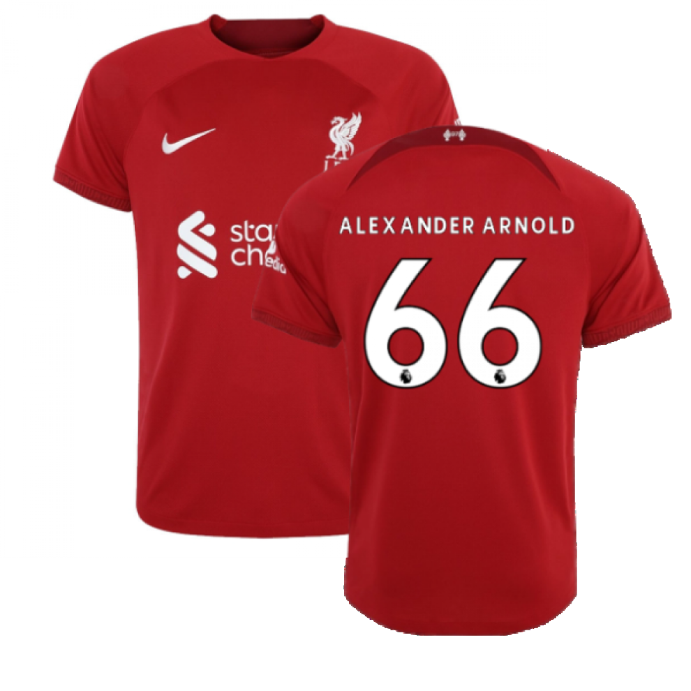 (XLB) 2022-2023 Liverpool Home Shirt (Kids) (ALEXANDER ARNOLD 66)