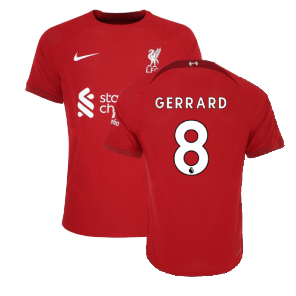 Nike (Xxl) 2022-2023 Liverpool Vapor Home Shirt (Gerrard 8)