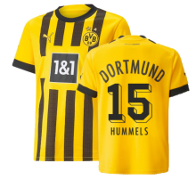 (XSB) 2022-2023 Borussia Dortmund Home Shirt (Kids) (HUMMELS 15)