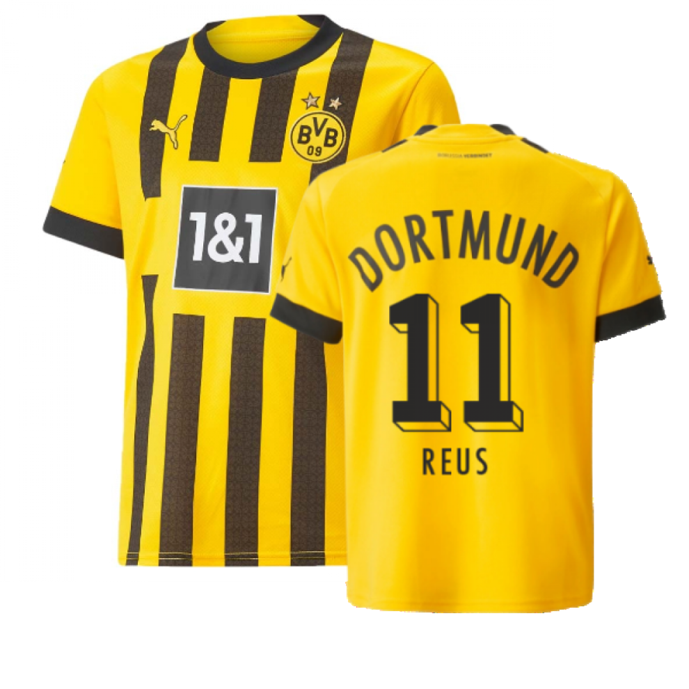 Puma (Xsb) 2022-2023 Borussia Dortmund Home Shirt (Kids) (Reus 11)