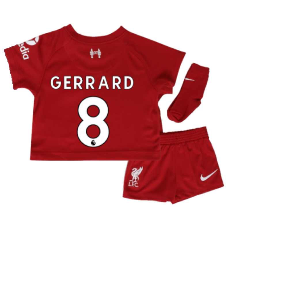 (24-36 Months) 2022-2023 Liverpool Home Baby Kit (GERRARD 8)