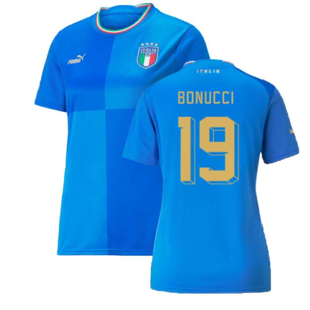 Puma (Xl) 2022-2023 Italy Home Shirt (Ladies) (Bonucci 19)