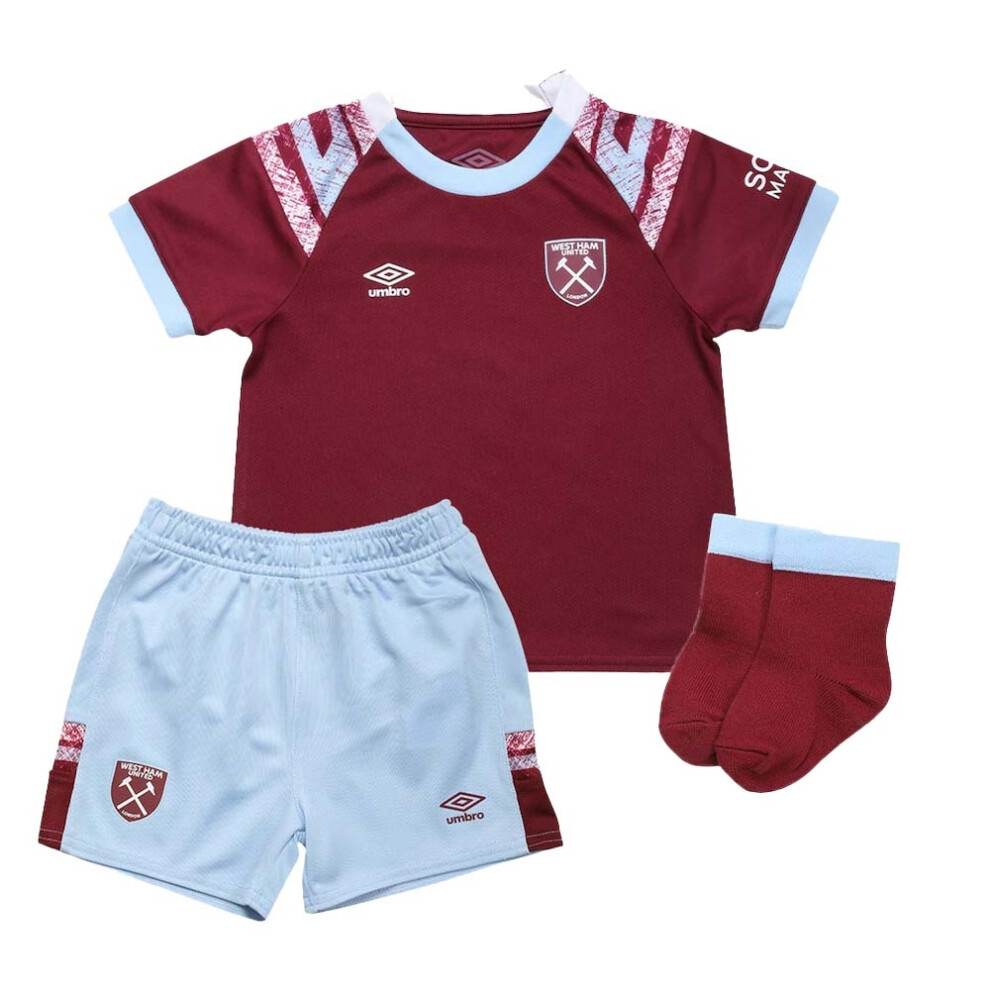 (18-24 Months) 2022-2023 West Ham Home Baby Kit