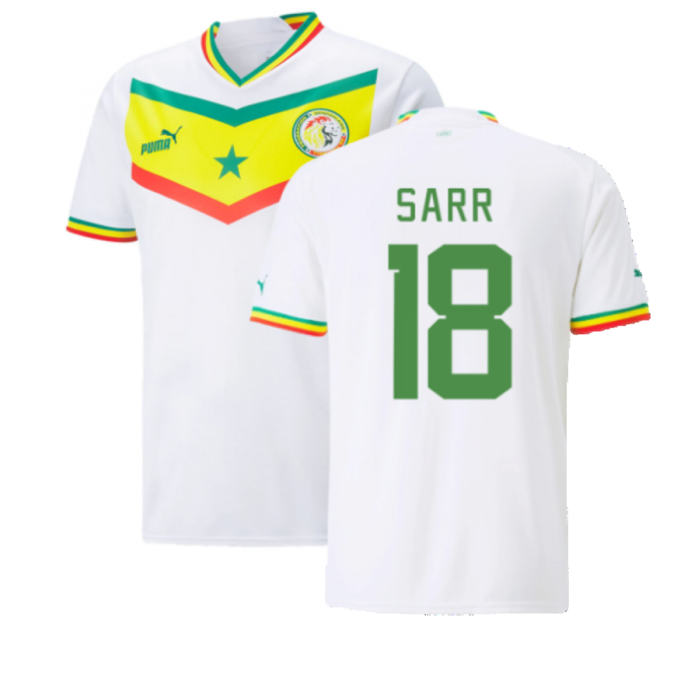 (L) 2022-2023 Senegal Home Shirt (SARR 18)