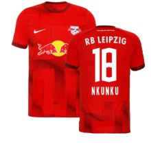 (L) 2022-2023 Red Bull Leipzig Away Shirt (NKUNKU 18)