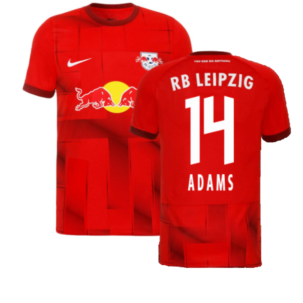 Nike (L) 2022-2023 Bull Leipzig Away Shirt (Adams 14) Red