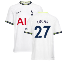 (S) 2022-2023 Tottenham Vapor Home Shirt (LUCAS 27)