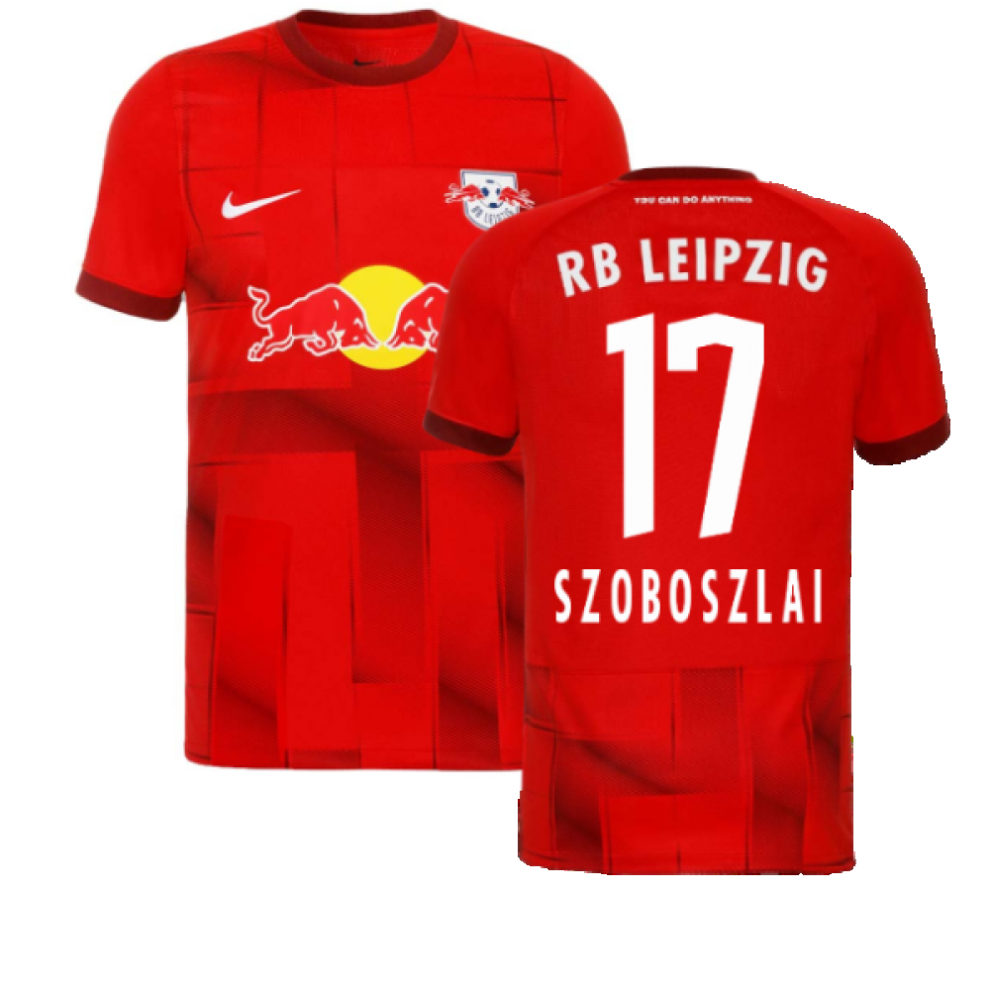 (XXL) 2022-2023 Red Bull Leipzig Away Shirt (SZOBOSZLAI 17)