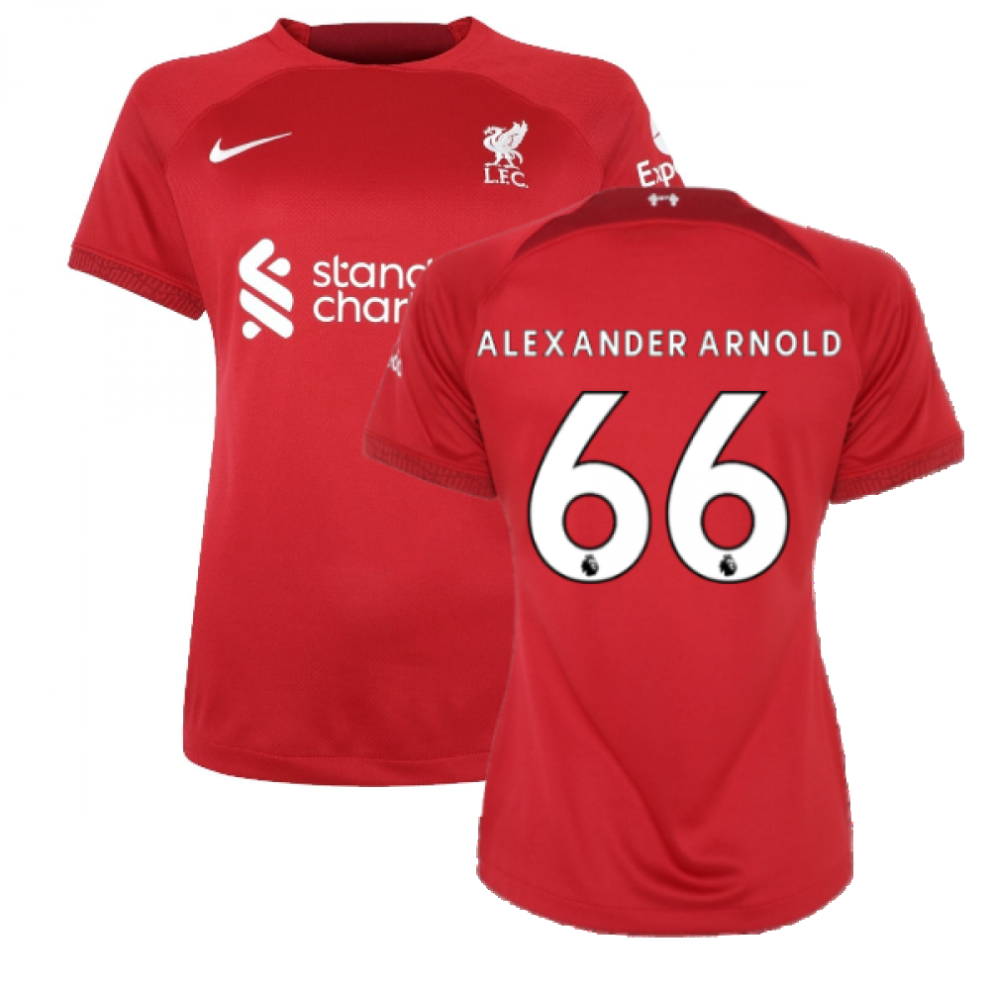 Nike (Xs) 2022-2023 Liverpool Womens Home (Alexander Arnold 66)