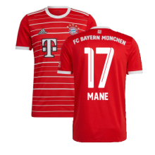 (XLB) 2022-2023 Bayern Munich Home Shirt (Kids) (MANE 17)