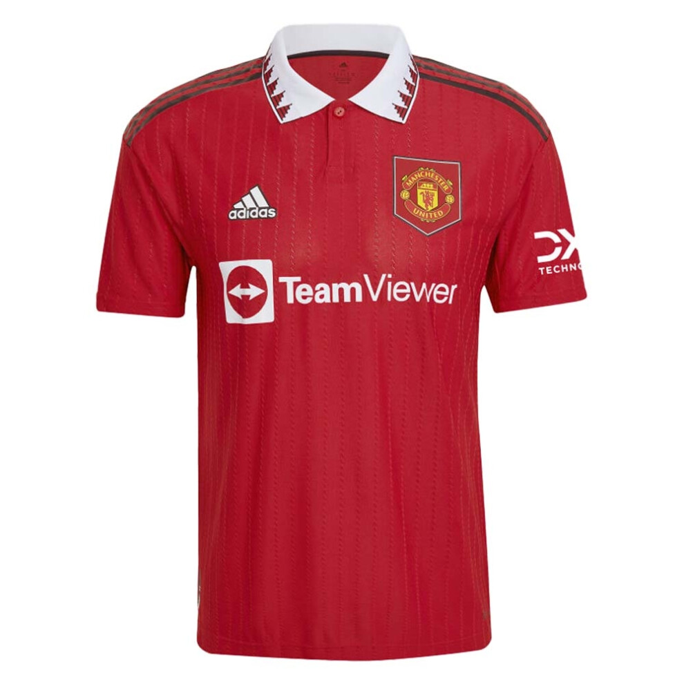 (XXL) 2022-2023 Man Utd Authentic Home Shirt