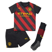 (2-3 Years) 2022-2023 Man City Away Mini Kit