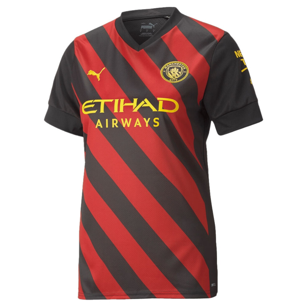 (M) 2022-2023 Man City Away Shirt (Ladies)