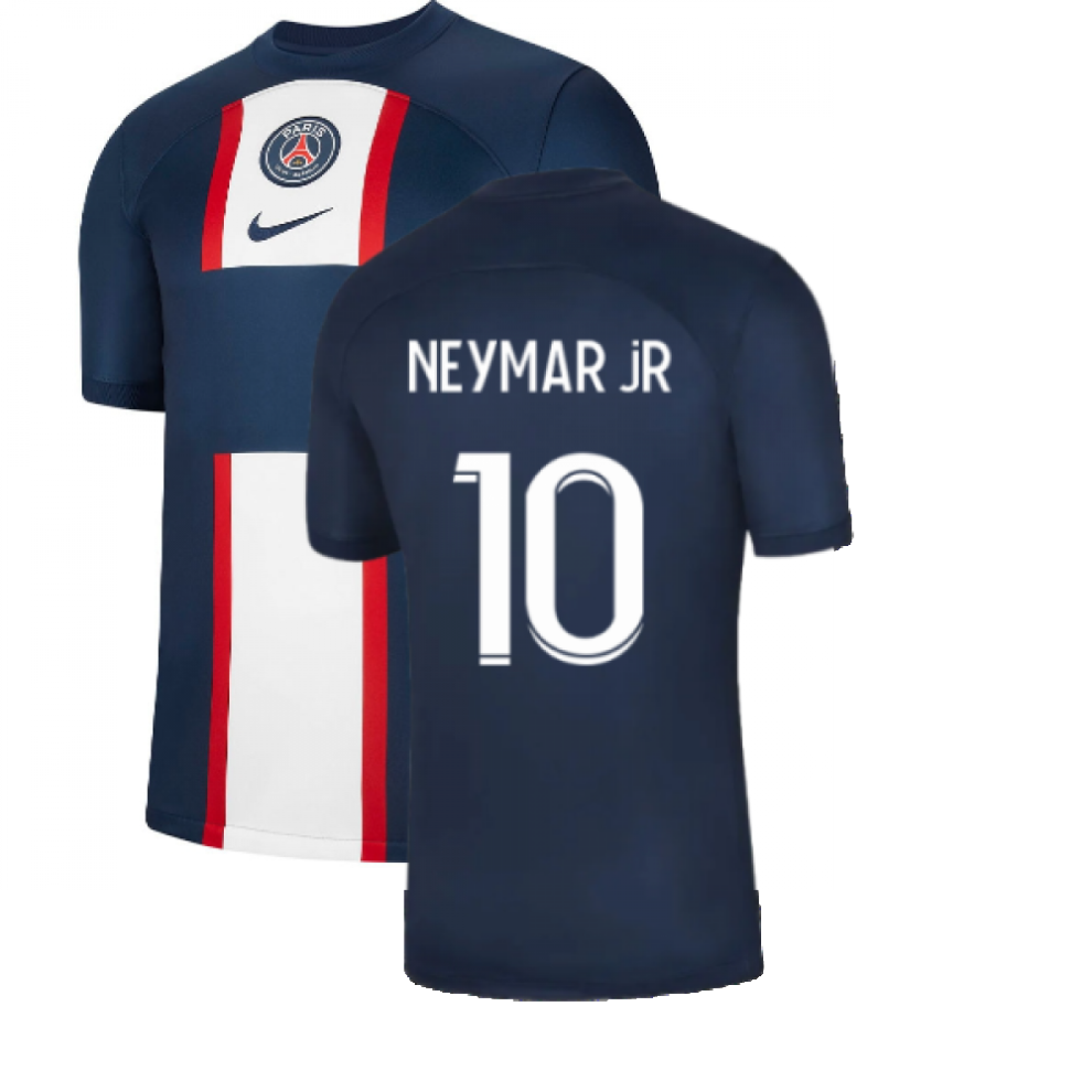 (XL) 2022-2023 PSG Home Shirt (no sponsor) (NEYMAR JR 10)