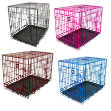 (Black, Large) Dog Life Premium Dog Cages