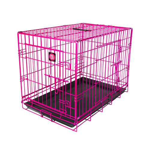 (Black, Medium) Dog Life Premium Dog Cages 2