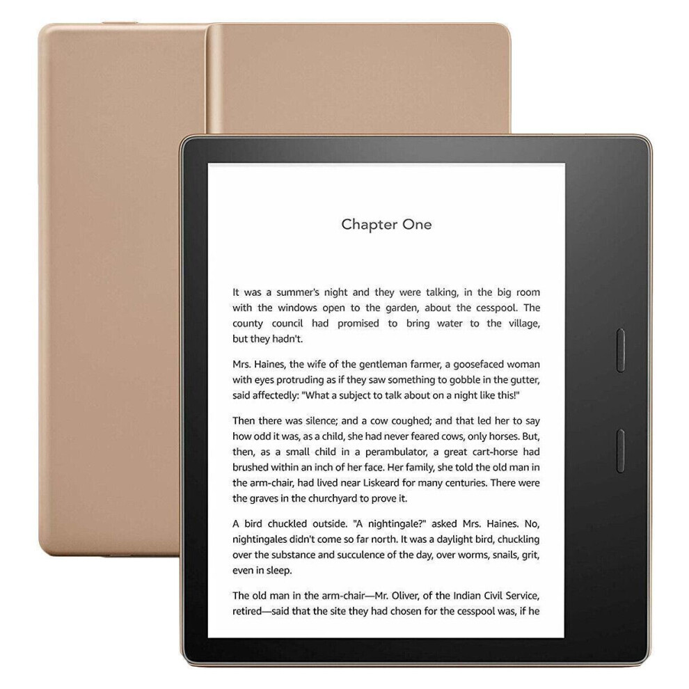 Kindle Oasis With adjustable warm light Waterproof 8 GB, Wi-Fi Gold