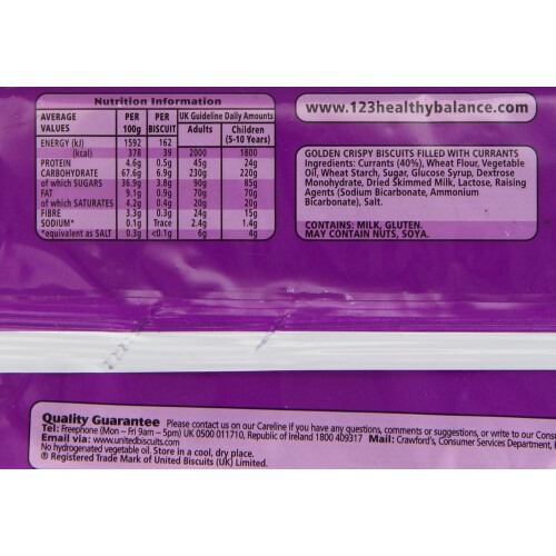 Crawfords Garibaldi Biscuits 100 g (Pack of 12) 2