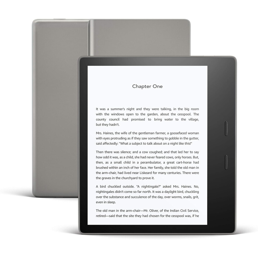 Kindle Oasis with adjustable warm light Waterproof 32GB Wi-Fi Graphite
