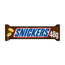 Snickers Caramel, Nougat, Peanuts & Milk Chocolate Snack Bar 48g (Case of 48)