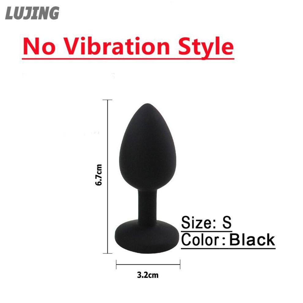 (as the picture, 1PC-Not vibrate-S) Rh 10 Frequency Butt Plug Sex Shop Sex Toys For Gay Female Male Wireless Remote Control Anal Plug Vibrator Prostate Massage Lovers