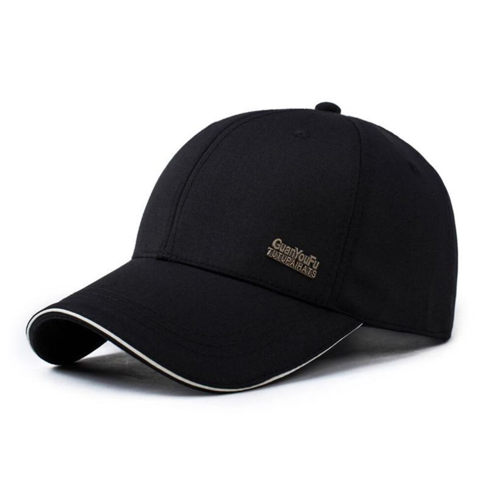 (black, 56-60cm) [northwood] Classic Solid Mens Baseball Caps Women Casual Summer Cap Snapback Hip Hop Trucker Cap