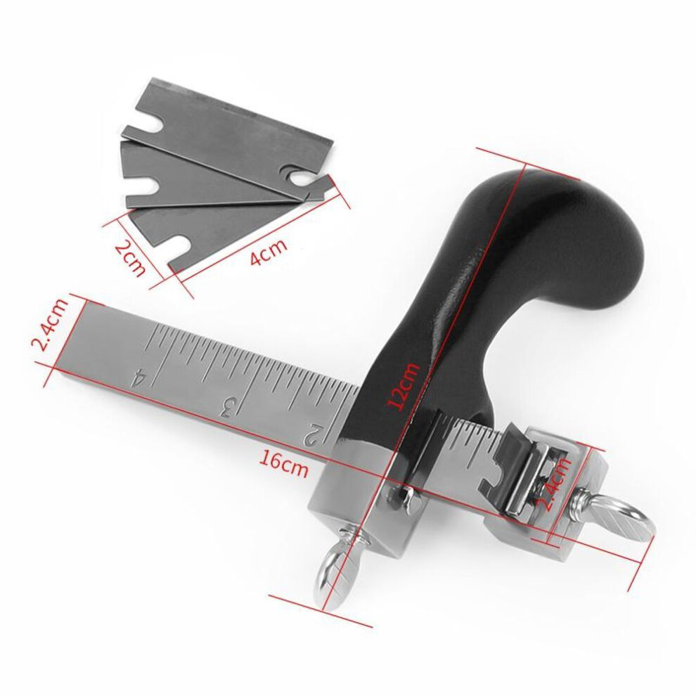 (as the picture) Professional Leather Strap String Belt Cutter Adjustable Diy Hand Cutting Tool Craft Leather Tools Xyz