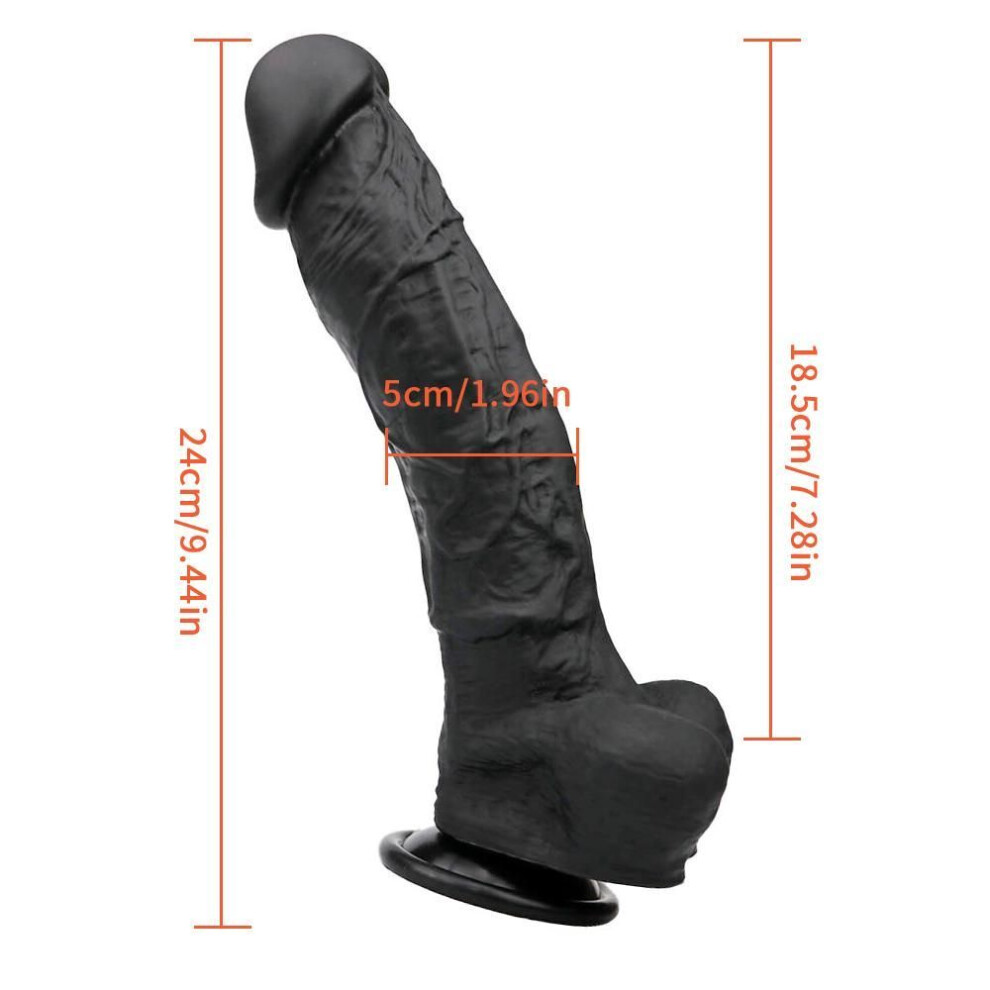 (XXL) Soft Silicone Realistic Dildo For Women Runyu Sex Toys Adult Strong Sucker Skin Feel Penis Couple G Point Masturbation