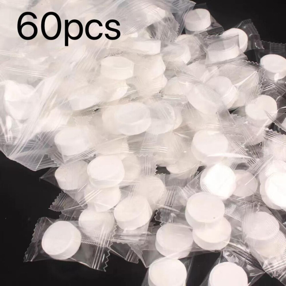(60pcs) 30/60pcs Portable Compressed Towels For Outdoor Travel, Camping & Hiking - Hygienic & Convenient
