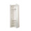 Wardrobe Gloss White Front and Mirrored 2 Door Narrow Wardrobe 4