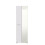 Wardrobe Gloss White Front and Mirrored 2 Door Narrow Wardrobe 1