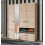 Wardrobe Modern Grey Oak Effect 4 doors, 2 Drawers Mirrored Wardrobe 2