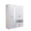 Wardrobe Modern White 4 doors, 2 Drawers Mirrored Wardrobe 4