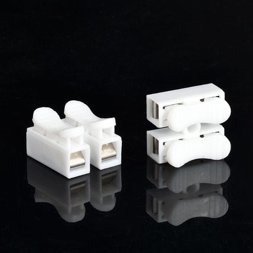 30 Pcs Electrical Cable Connectors Quick Splice Lock Wire Terminals Self Locking