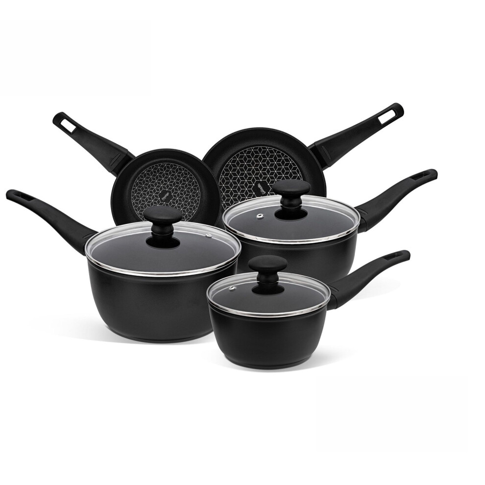 Prestige Thermo Smart Non Stick Pots and Pans Set | 5 Pce Induction Hob Pan Set
