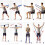 Exercise Bands - Rubber bands for stretching and versatility 8