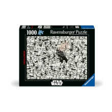 Ravensburger Star Wars 1000 Brikker Udfordring Puslespil | Unik Pusleskabsdesign | Softclick Teknologi | Ideel Gave til Puslespil Entusiaster
